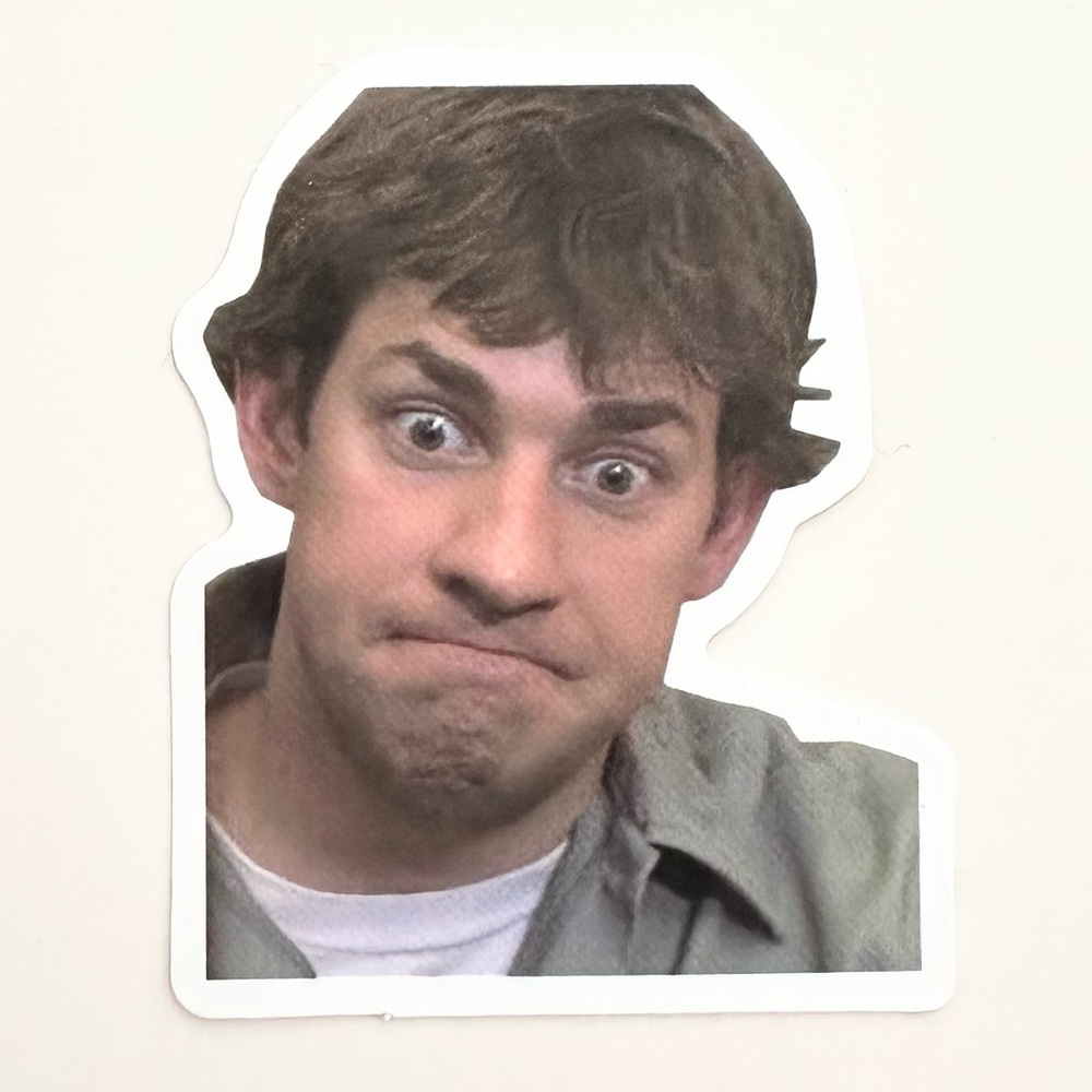10/$10 The Office Jim Sticker
